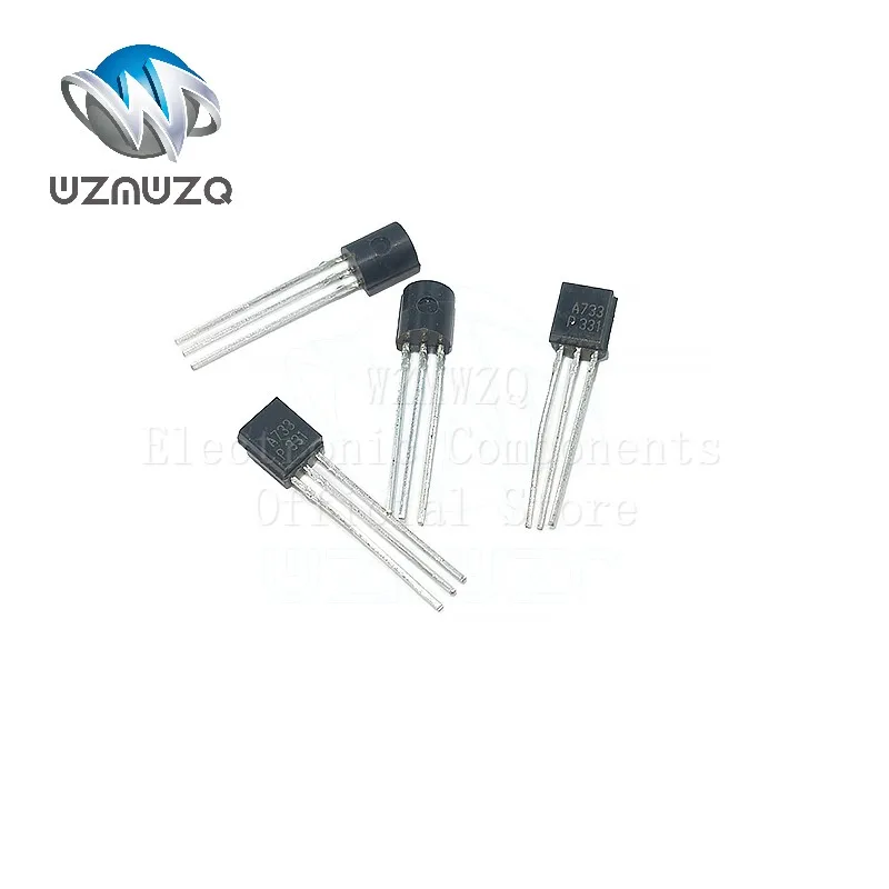 25PCS/Lot 2SA733 2SC945 TO92 NPN PNP switch amplified-regulated power crystal triode in line new C945 A733 TO-92