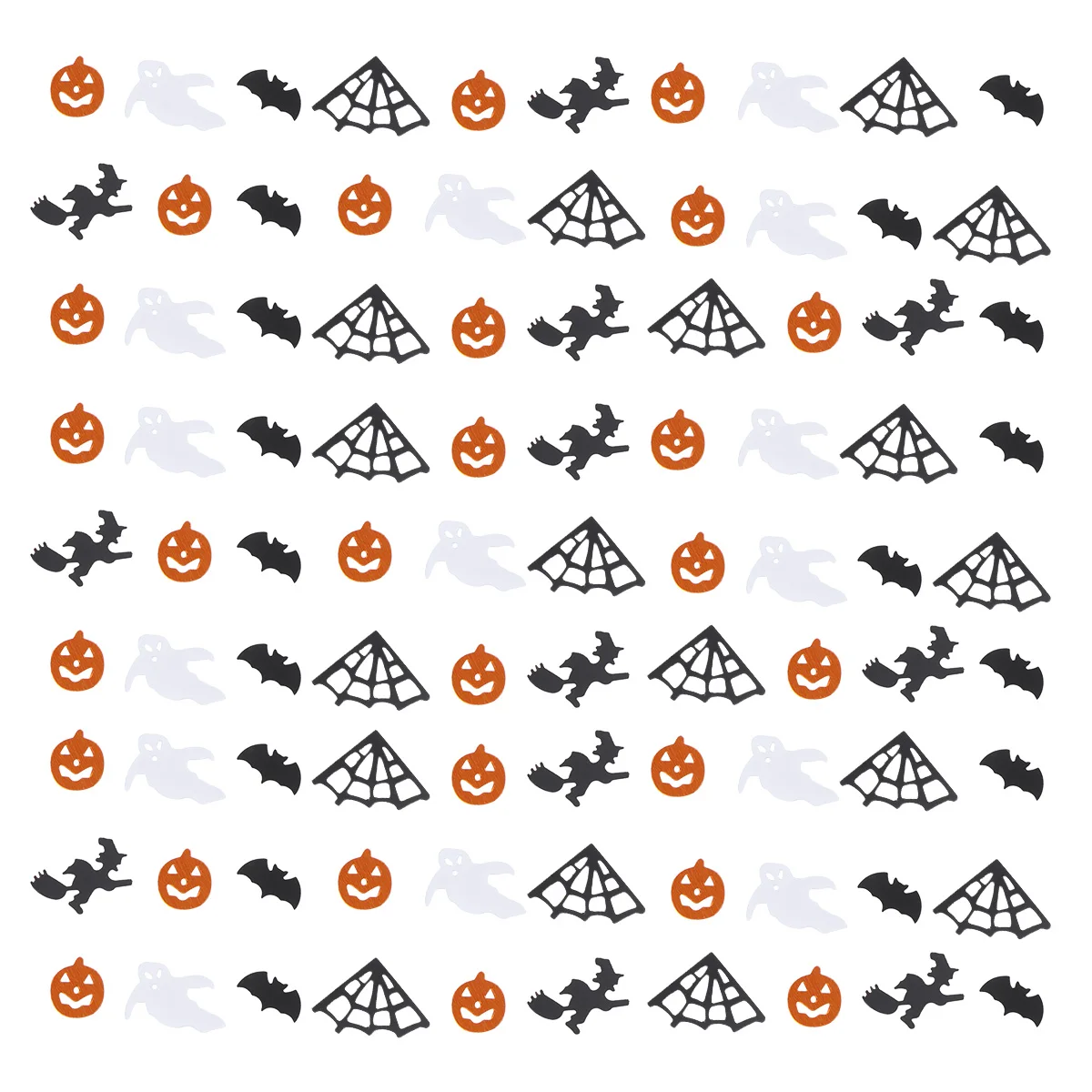 

1Set Halloween Confetti Plastic Pumpkin Table Decoration Party Supplies Festival Decoration Halloween Confetti