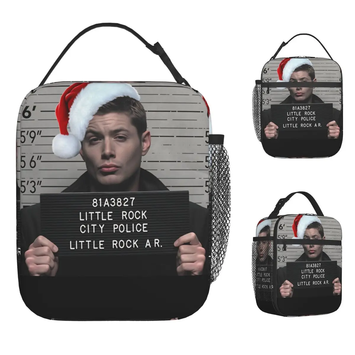 

SPN Supernatural Winchester Bro's Dean Sam Lunch Bag For Child Print Lunch Box Fashion School Cooler Bag Thermal Tote Handbags