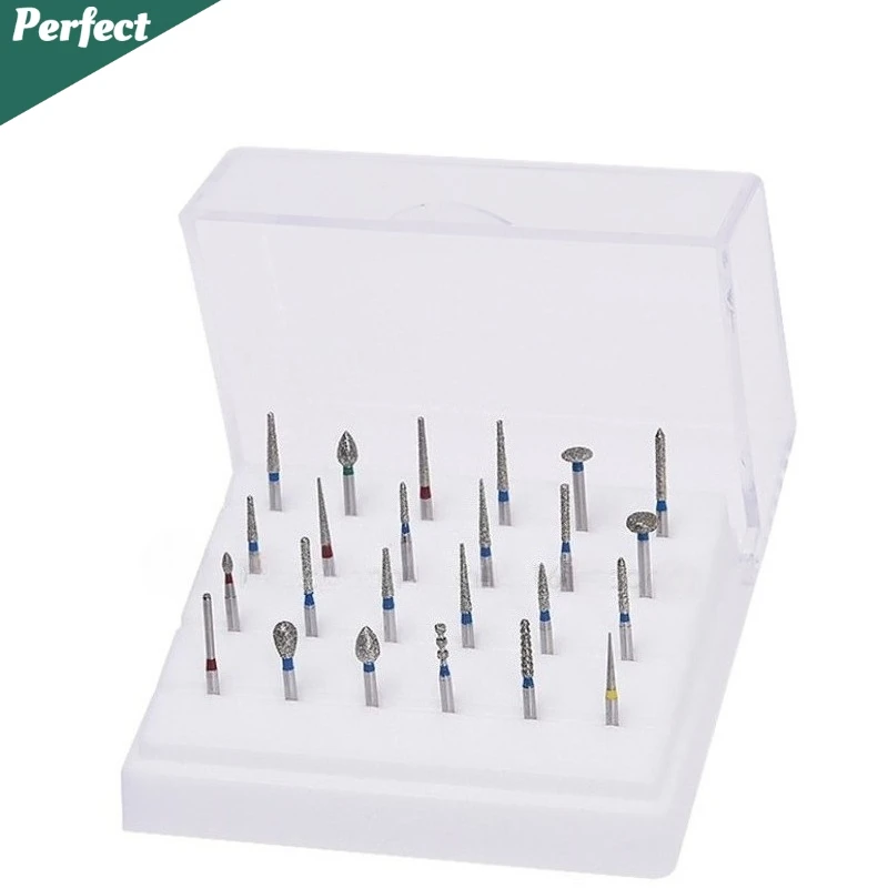 

Dental Alloy Sand High-speed Bur Set Porcelain Teeth Preparation+shoulder Restoration Comprehensive Bur