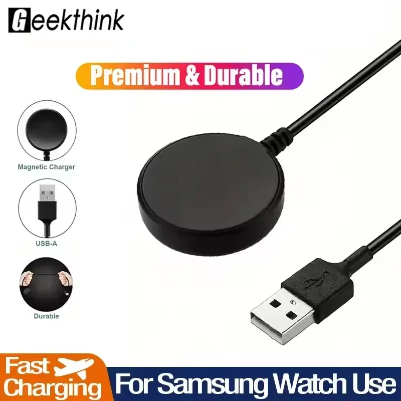 

Usb Type C PD Cable Charger For Samsung Galaxy Watch 6/5/Pro/4/3 41mm 45mm Active 2 40mm 44mm Watch6 Classic 43mm 47mm 42mm 46mm