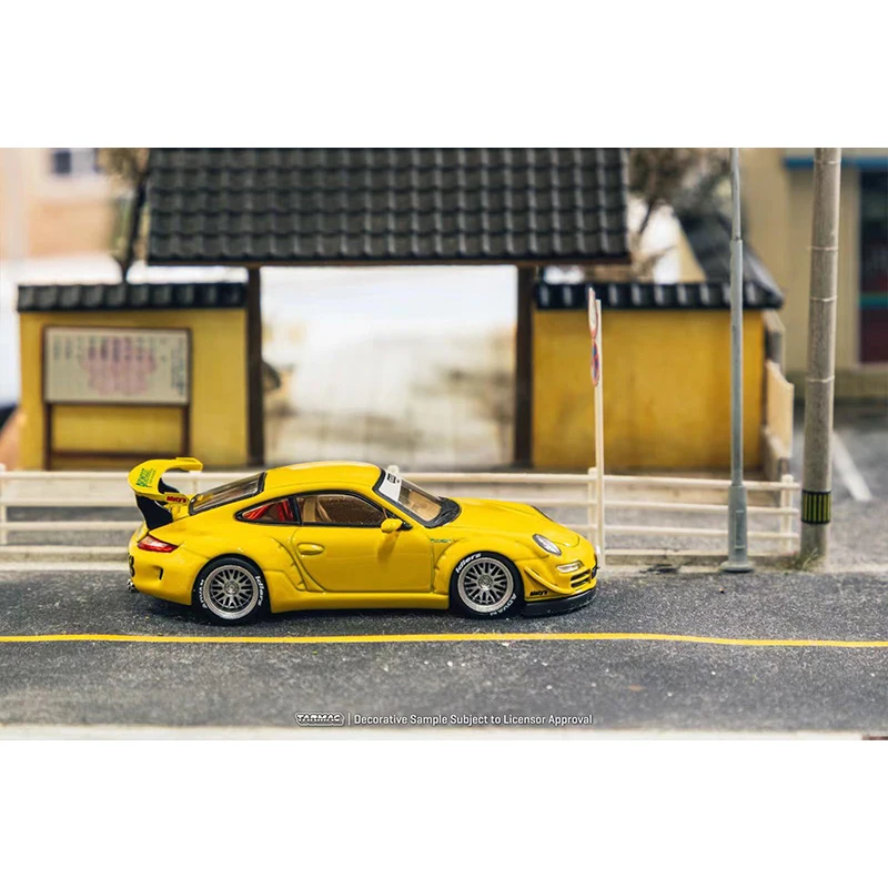 TW In Stock 1:64 RWB 997 NOTTING HILL Diecast Diorama Car Model Collection Miniature Toys Tarmac Works