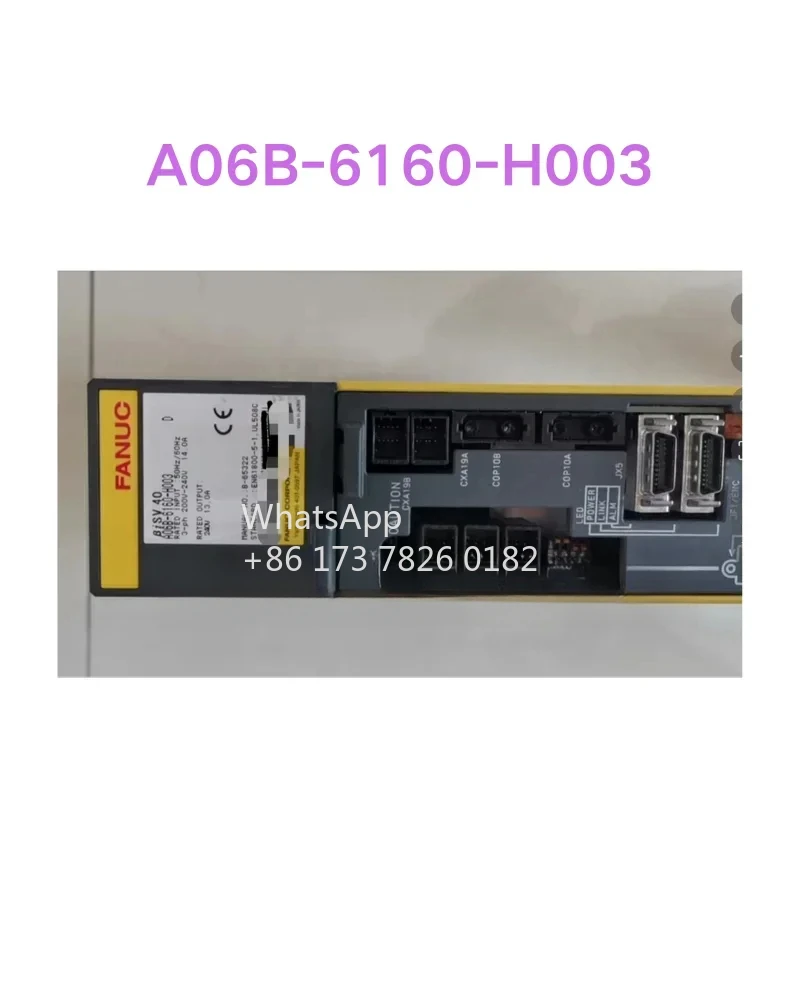 

A06B-6160-H003 Испытание сервопривода в порядке.