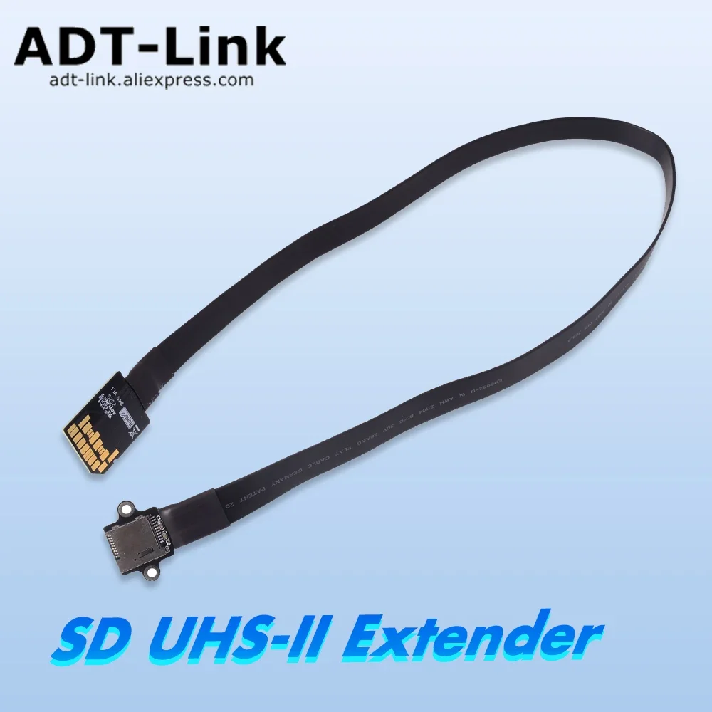 ADT SD Male To MicroSD TF Female Readers Navigation Cable Non-FPC TF Card Reader Extender for SDHC SDXC UHS-III 5cm-100cm