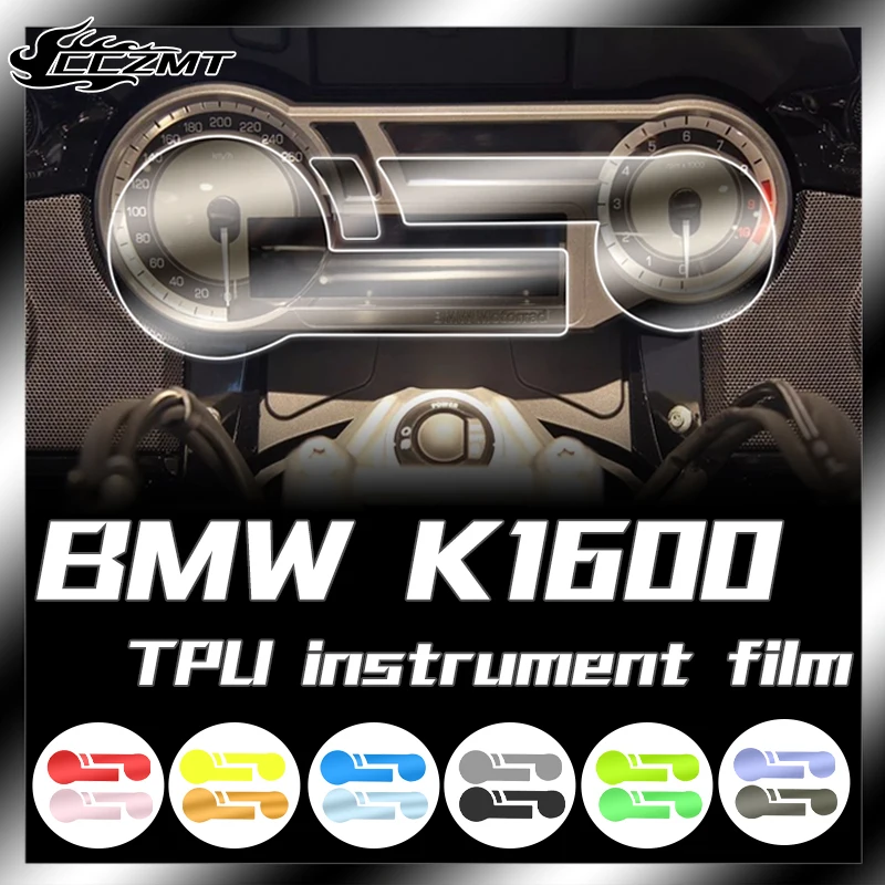 For BMW K1600 B GA GT GTL headlight film tail light film instrument film rearview mirror rainproof film modification