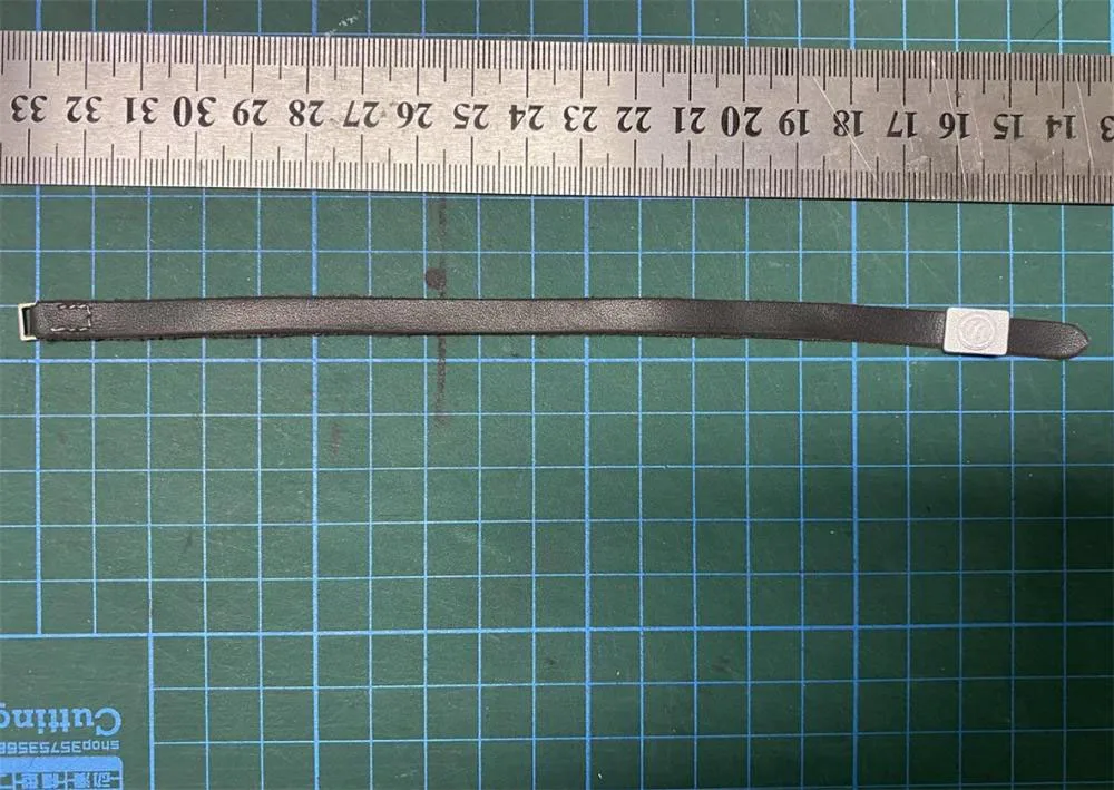 1/6th Soldier Doll Toys Model Black Waist Belt With Pattern Toys Model Not Real Accessories For 12