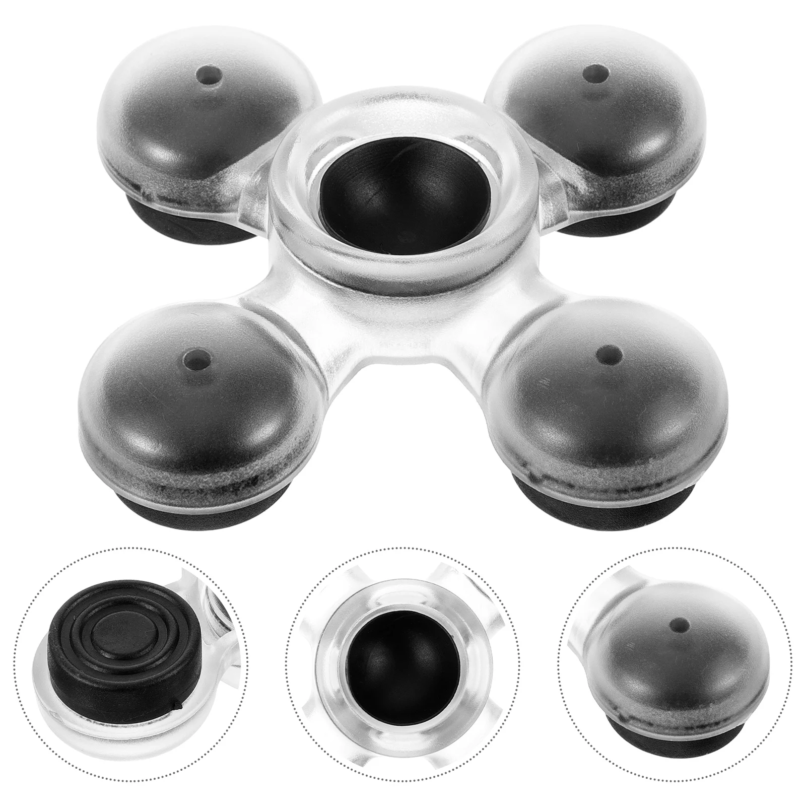 

Transparent Rubber Cello Endpin Anchor Anti Slip Pad Stopper Mat Floor Protector Bottom Support Accessories Cello Mat