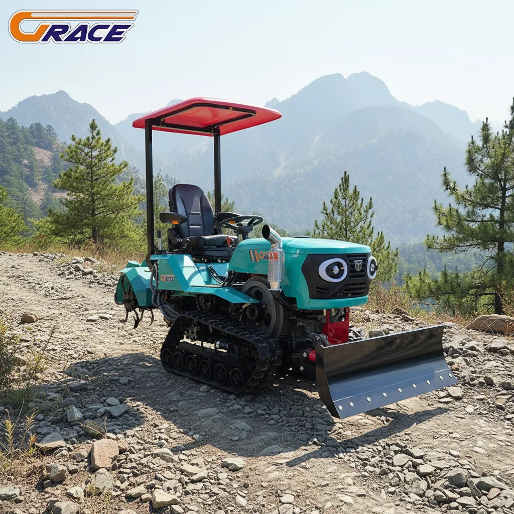 

Customized Compact Mini Tractor Multifunctional Farm Tractor for Orchard Works