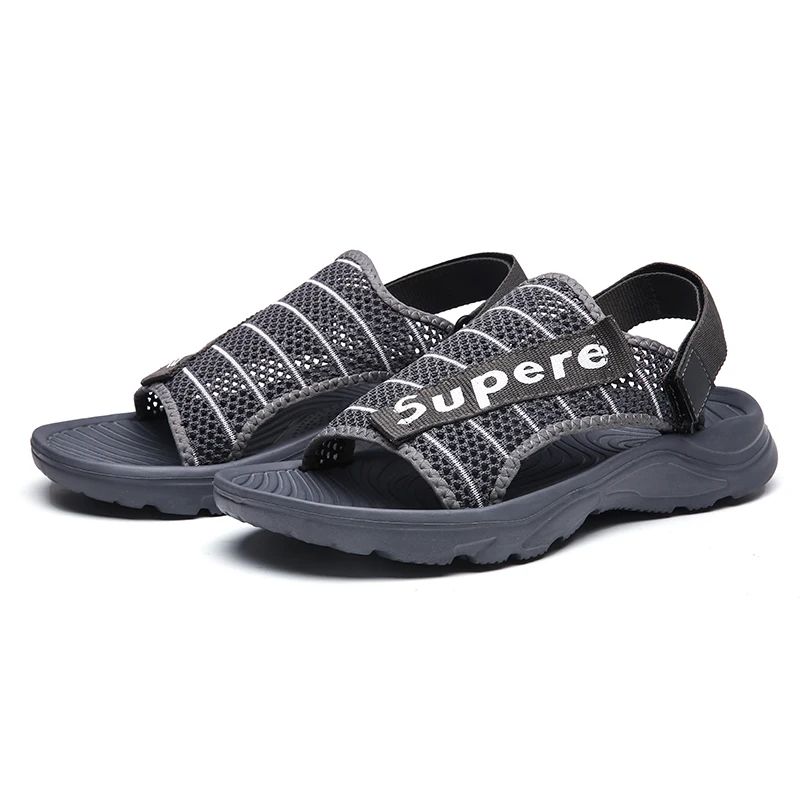 39-46 Fashion Platform Sandals for Men Summer Sandals Casual Beach Shoes Boy Portability Designer Sandals Driving Free Shipping