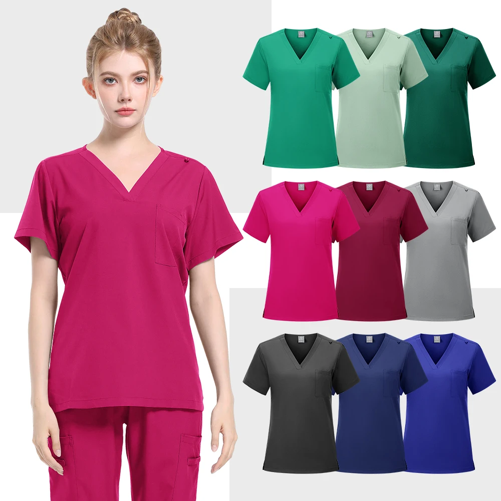 Vêtements de travail de toilettage pour animaux de compagnie, uniforme de propormédicale, générateurs d'hôpital pour femmes et hommes