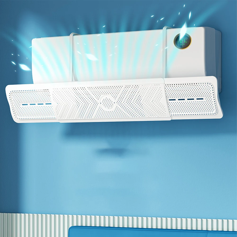 Air Conditioning Wind-Shield Anti Direct Blowing Scalable Adjustable Wind Guide Cover Outlet Baffle Windshield Dust Cover