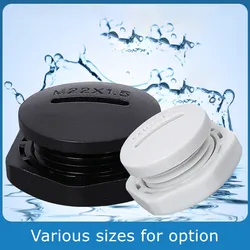 10pcs Packed IP68 PA66 Nylon Cable Blind Plug Off-white Threaded Cable Gland Screw End Cap Covers For PG Cable Gland Joints