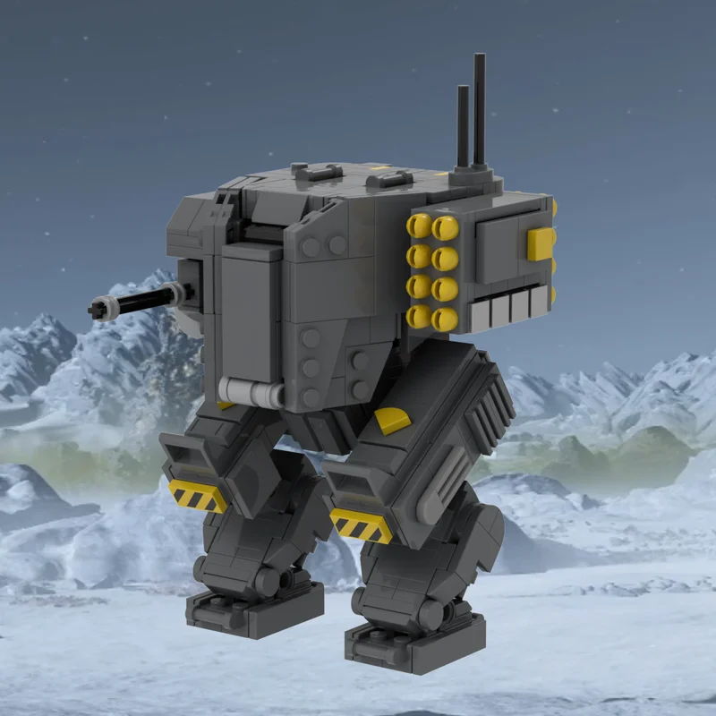 MOC Space War Series Patriot Diver 2EX-46 Robot tecnico fai da te creativo Building Block Toy Gift Collection Edition