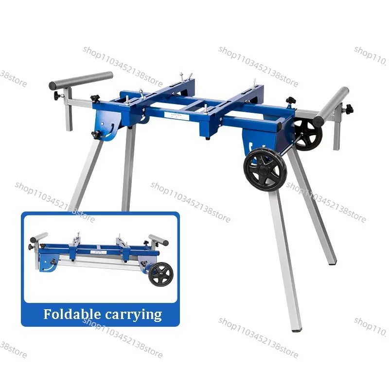 

Workbench Woodworking Table Mobile Bracket Portable lCutting Machine Stand Aluminum Machine Miter Saw Workbench