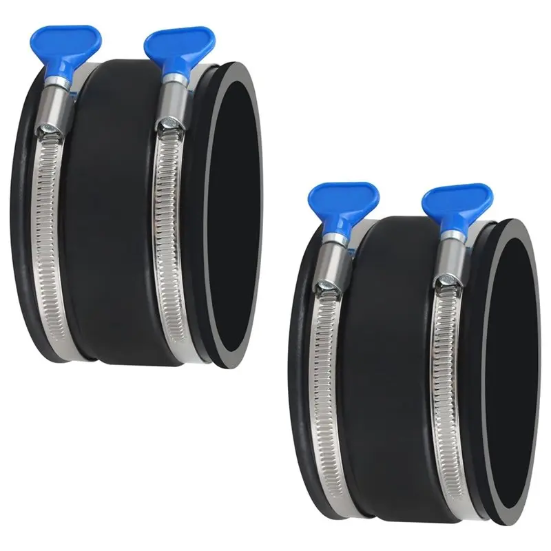 AB34-For Woodworking Dust Collection Hose Connector Rubber Cuff Coupler Dust Collector Accessories