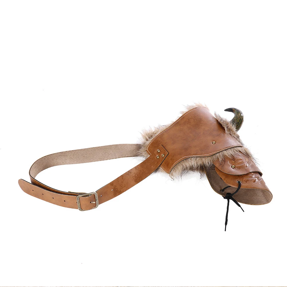

Viking Armor Shoulder Pauldrons Man Costume Halloween Costumes for Adults Men's