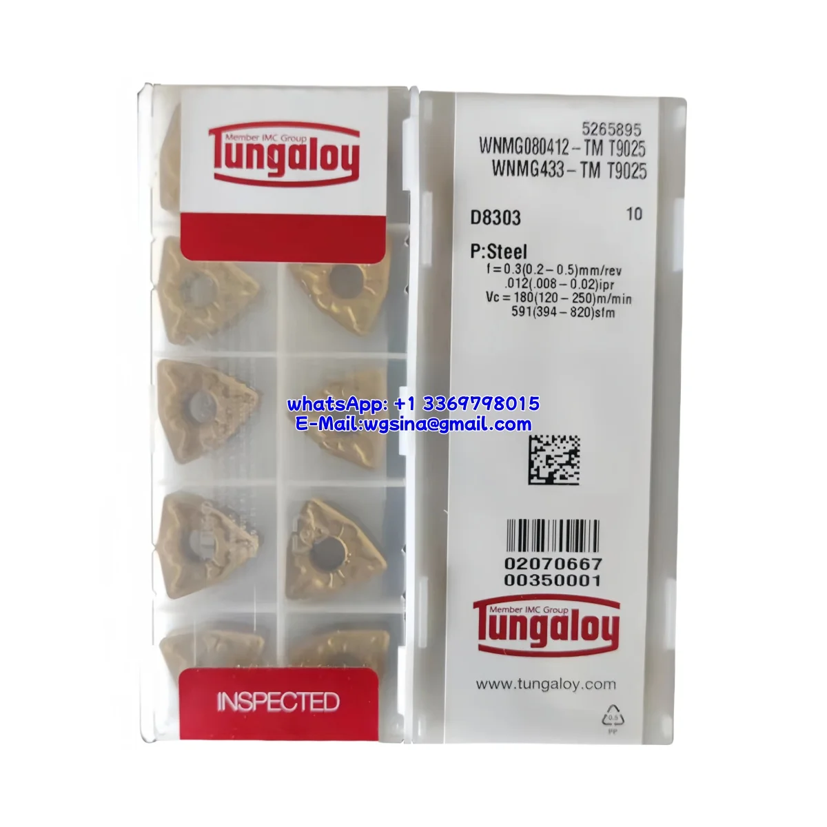 

100% Оригинальная токарная пластина WNMG WNMG060404 08 12 TM T9015 T9025 T9115 T9115（F）