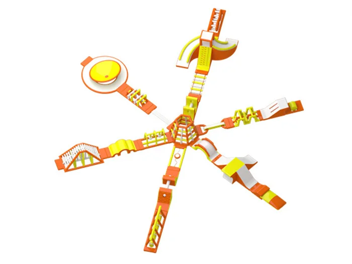 Sprzedam dmuchany park wodny na jezioro do zabawy w wodzie