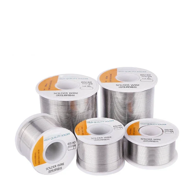 0.8mm 1.0mm 2.0mm 30g 100g 250g Soldering Tin Wire Tin Melt Rosin Core Solder Soldering Wire Roll No-clean FLUX 2.0%