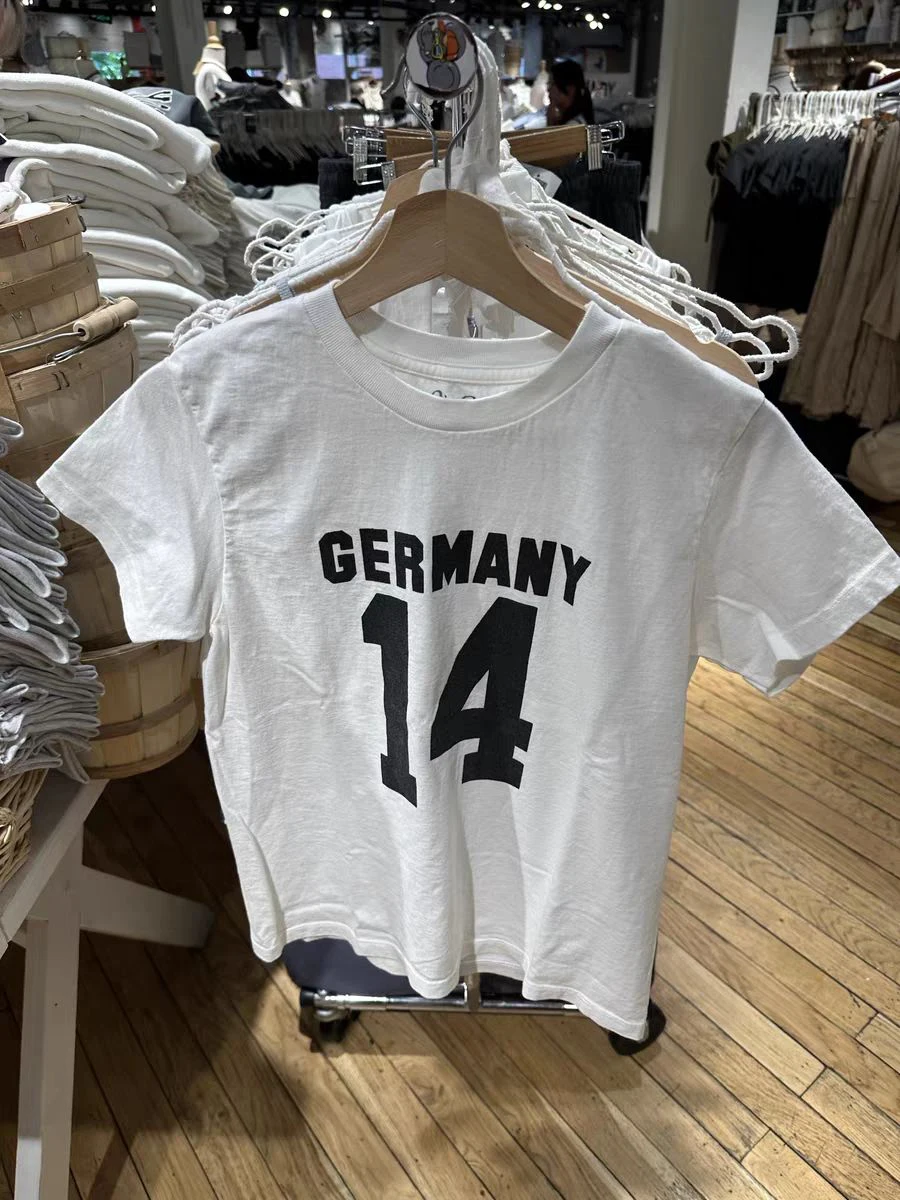 Camiseta de manga curta feminina, camiseta com gola O, streetwear vintage, tops de algodão branco, moda verão, novo, estampa de 14 letras, Y2k