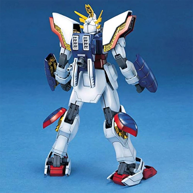 Bandai Genuine Gundam Modelo Kit, Gunpla Anime Ação Figura Brinquedos, Coleção Mg Gf13-017Nj Shining