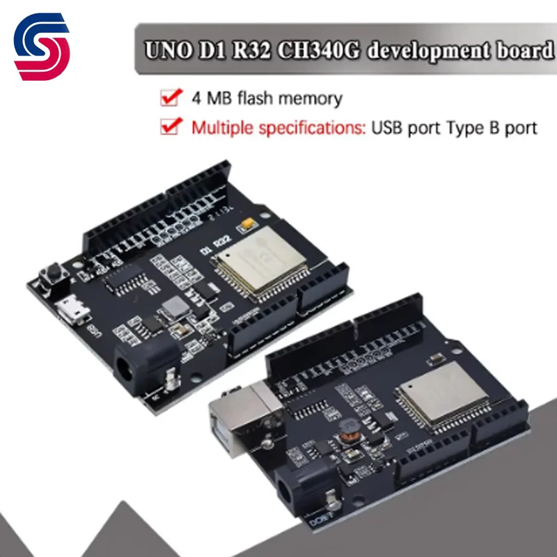 ESP32 For Wemos D1 Mini For Arduino UNO R3 D1 R32 WIFI Wireless Bluetooth Development Board 4M Memory One