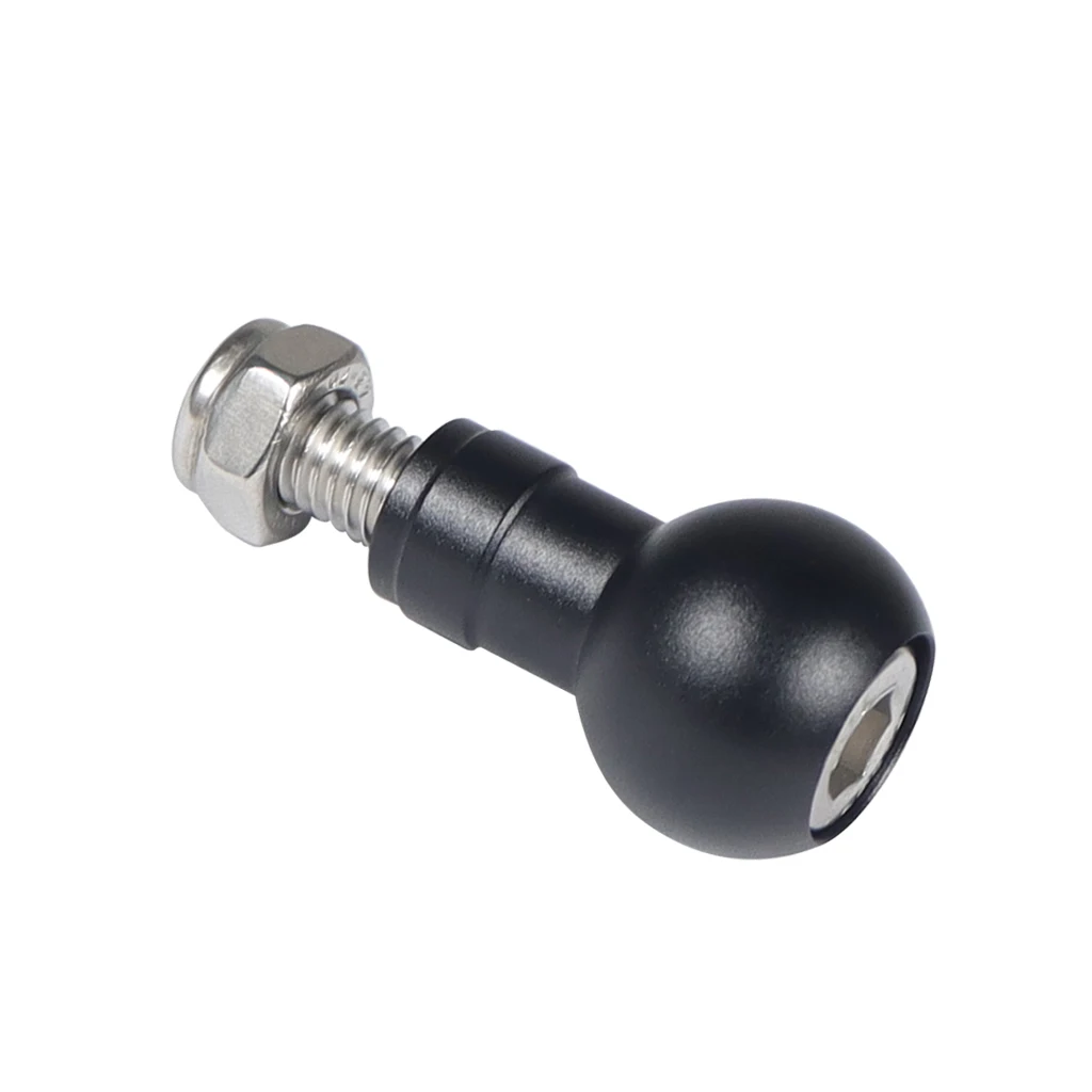 1 Zoll/17mm Kugelkopf GPS-Halterung Motorrad-Adapterhalterung 1/4 Zoll Schraube Action-Kamera Fahrrad DVR Clip Halterung – Detail 3