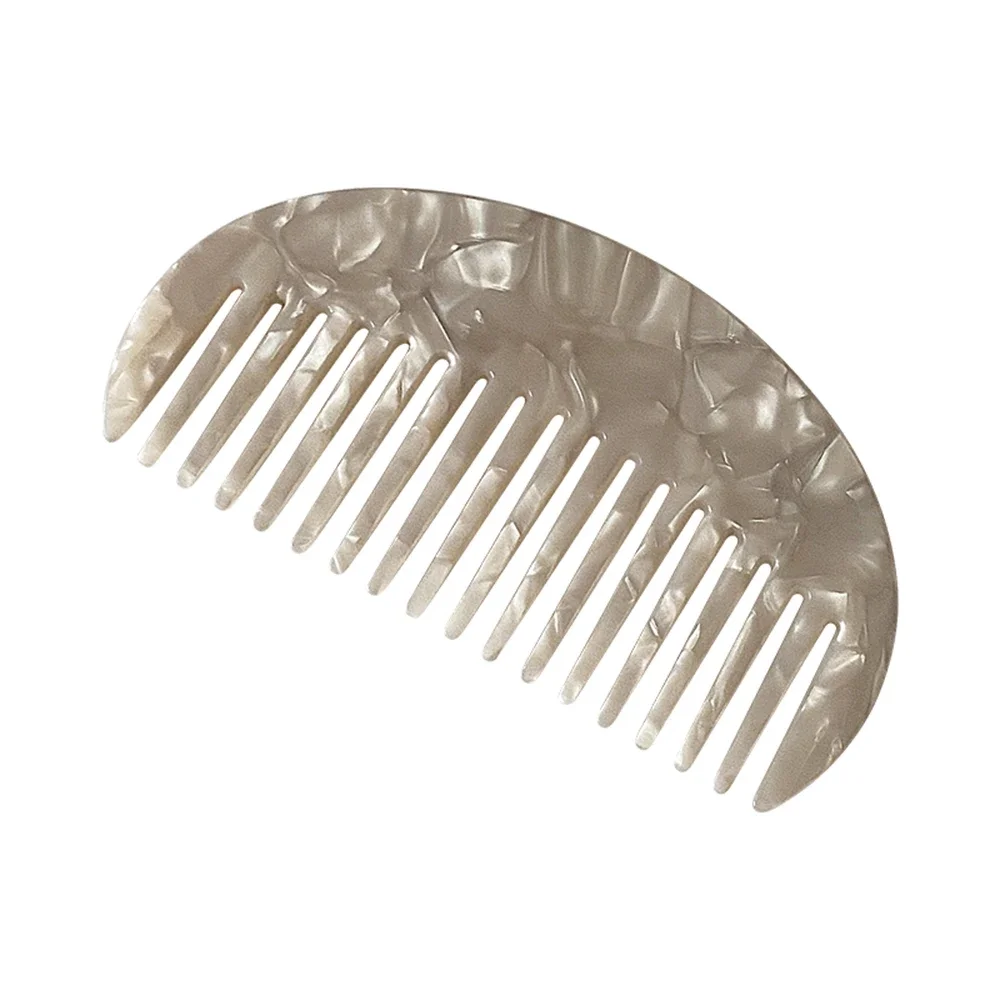 1Pc Portable Acetate Hair Combs Anti Static Massage Teeth Portable Comb for Hotel Barber Accessories Women Hair Tools