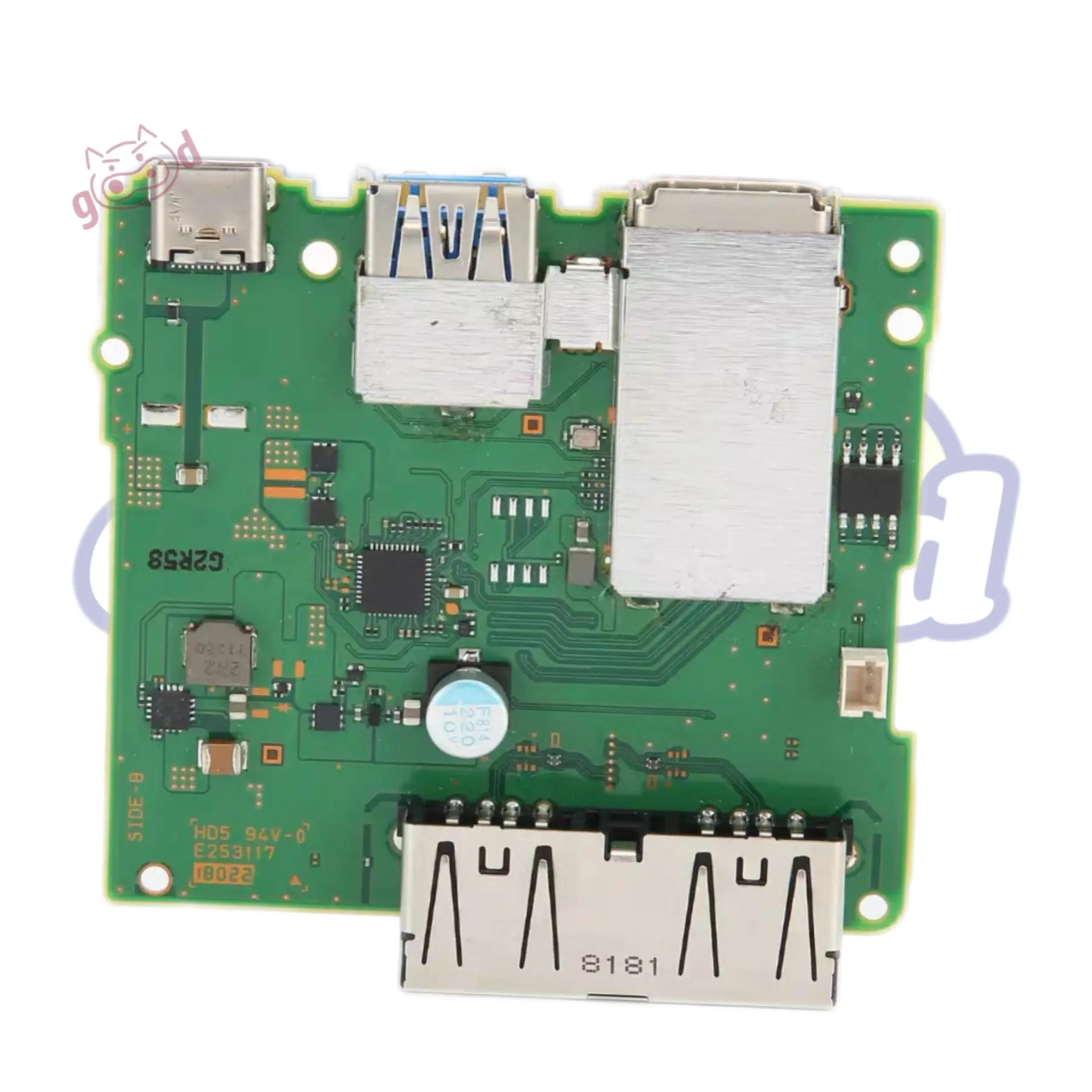 محطة إرساء شحن أصلية متوافقة مع HDMI اللوحة الأم PCB لنينتندو سويتش NS TV Dock Circuit اللوحة الرئيسية