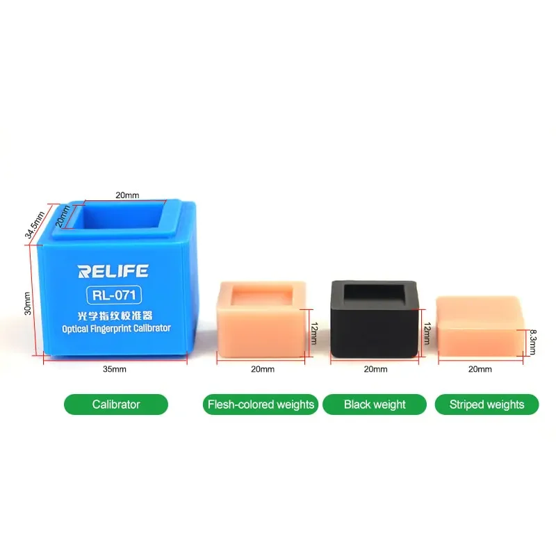 RELIFE RL-071 for optical calibration for HUAWEI VIVO XIAOMI OPPO Android phone Optical fingerprint calibrator tool Correction