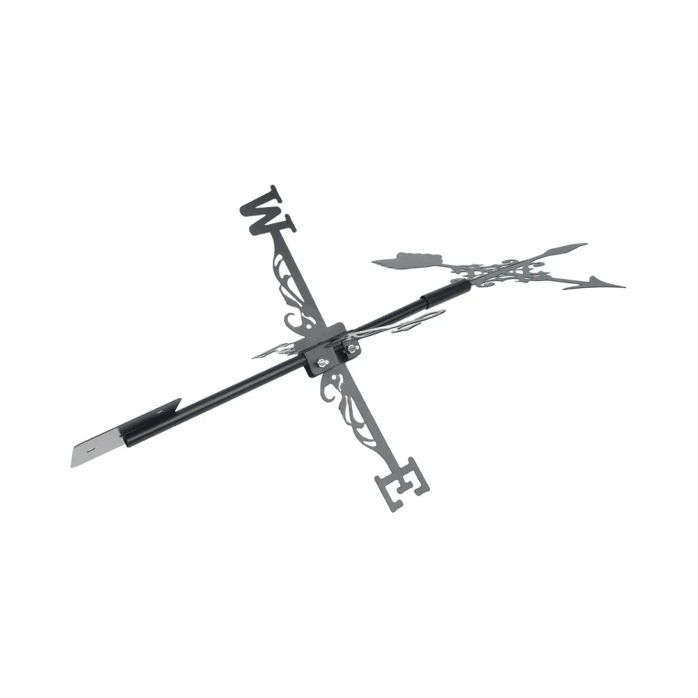 Farmhouse Decor Arrow Weather Vane Garden Decor Easy Installation Metal Construction Stylish Design For Garden