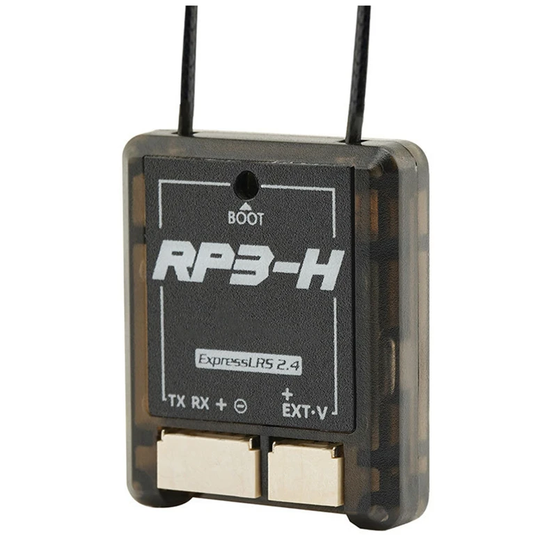 RP3-H Expresslrs ELRS 2.4Ghz Nano Receiver Dual Antenna Built-In TCXO For NEXUS Heli Flight Controller