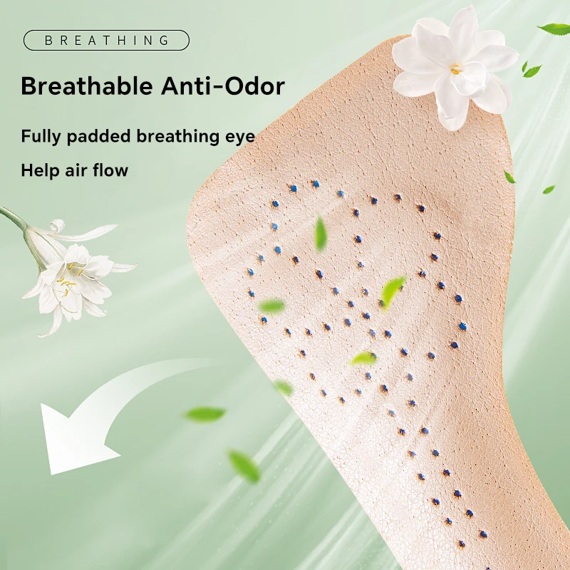 1 زوج النعال ذاتية اللصق للصنادل ذات الكعب العالي النساء الراحة ماصة للعرق نعل الحذاء رغوة الذاكرة سبع نقاط منصات الأحذية #3