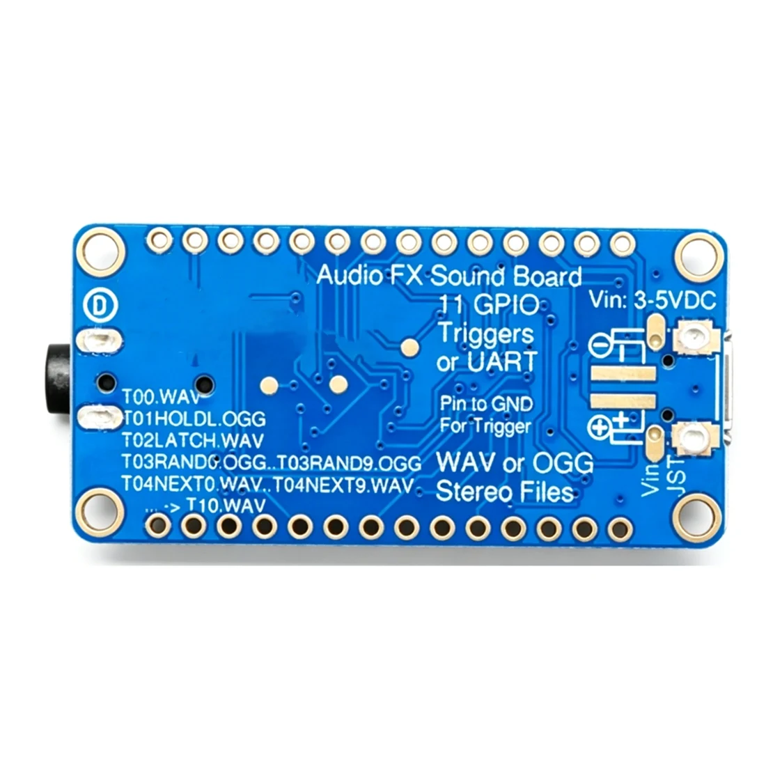 2220 Audio Sound Board - WAV/OGG Trigger with 16MB Flash MP3 Sound Effects Module for DIY Props Voice Playback