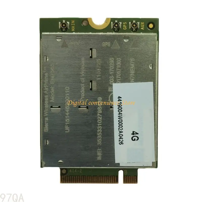 97QA Global LTE 4G Módulo Tarjeta red red PCIe M.2 NGFF EM7565 4G LTE Módulo Módulo Red