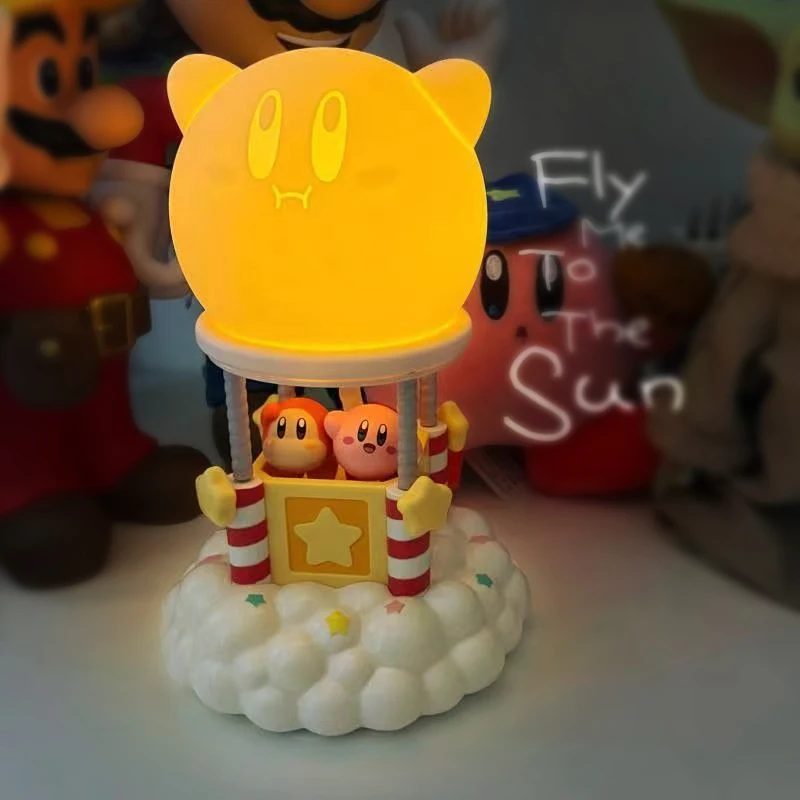 

Kirby фигурка Kirby из звезд, воздушный шар, сенсорная фотография, высокое качество, хлоп-лампа, милая фотография, игрушка, подарок для женской коллекции