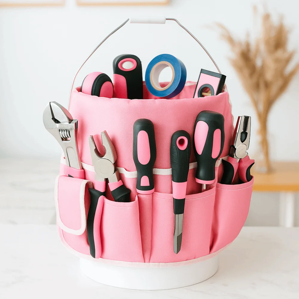 

Oxford Cloth Garden Kit Belt Storage Pockets Electrician Tools Bag Hardware Storage Waist Pouch Tools Storage Bag Garden