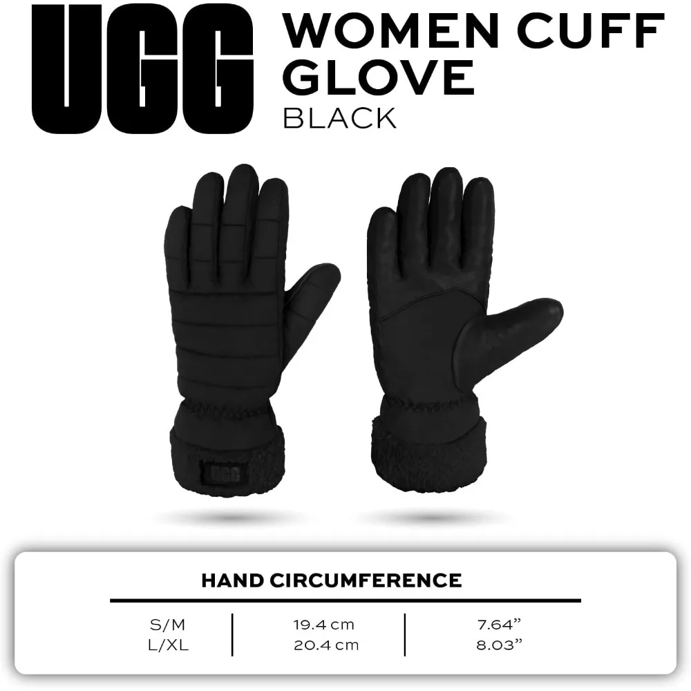 قفازات شتوية نسائية معزولة مقاومة للماء لجميع الأحوال الجوية #5