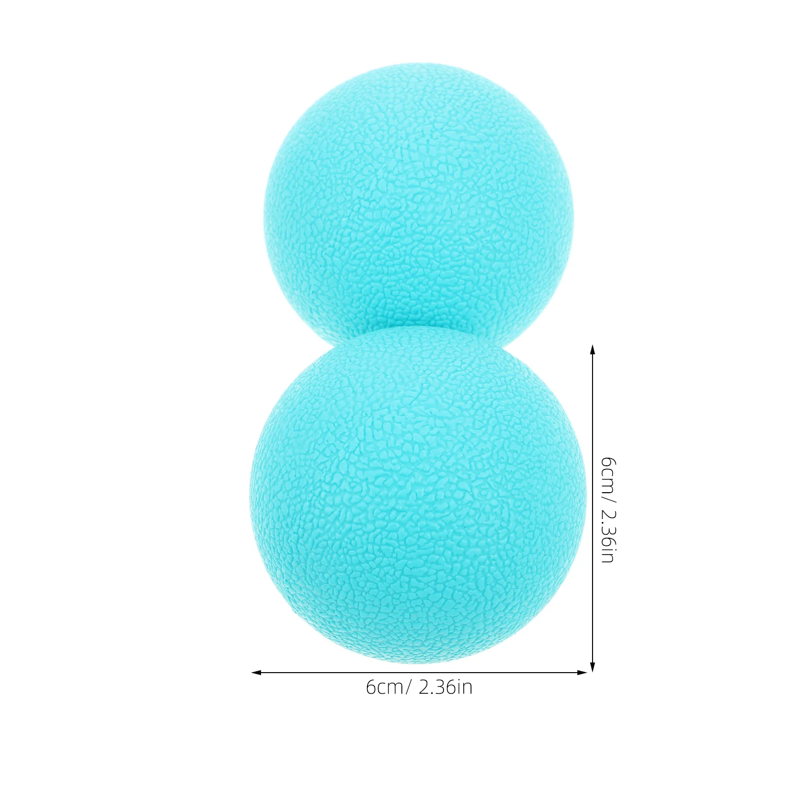 اليوغا اللفافة Tpe كرة تدليك الأنسجة العميقة للأقدام الظهر الساقين العضلات الاسترخاء اللياقة البدنية العلاج أداة التهاب اللفافة الأخمصية #4