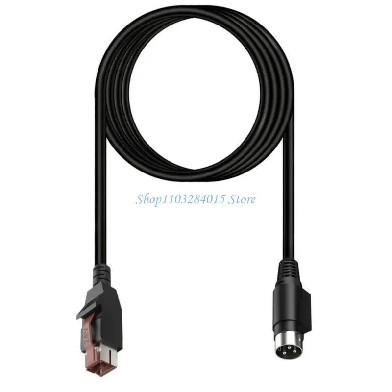 R6FF 24V Power USB to 3Pin Power Din Male Cable for Industrial Medically Accessories