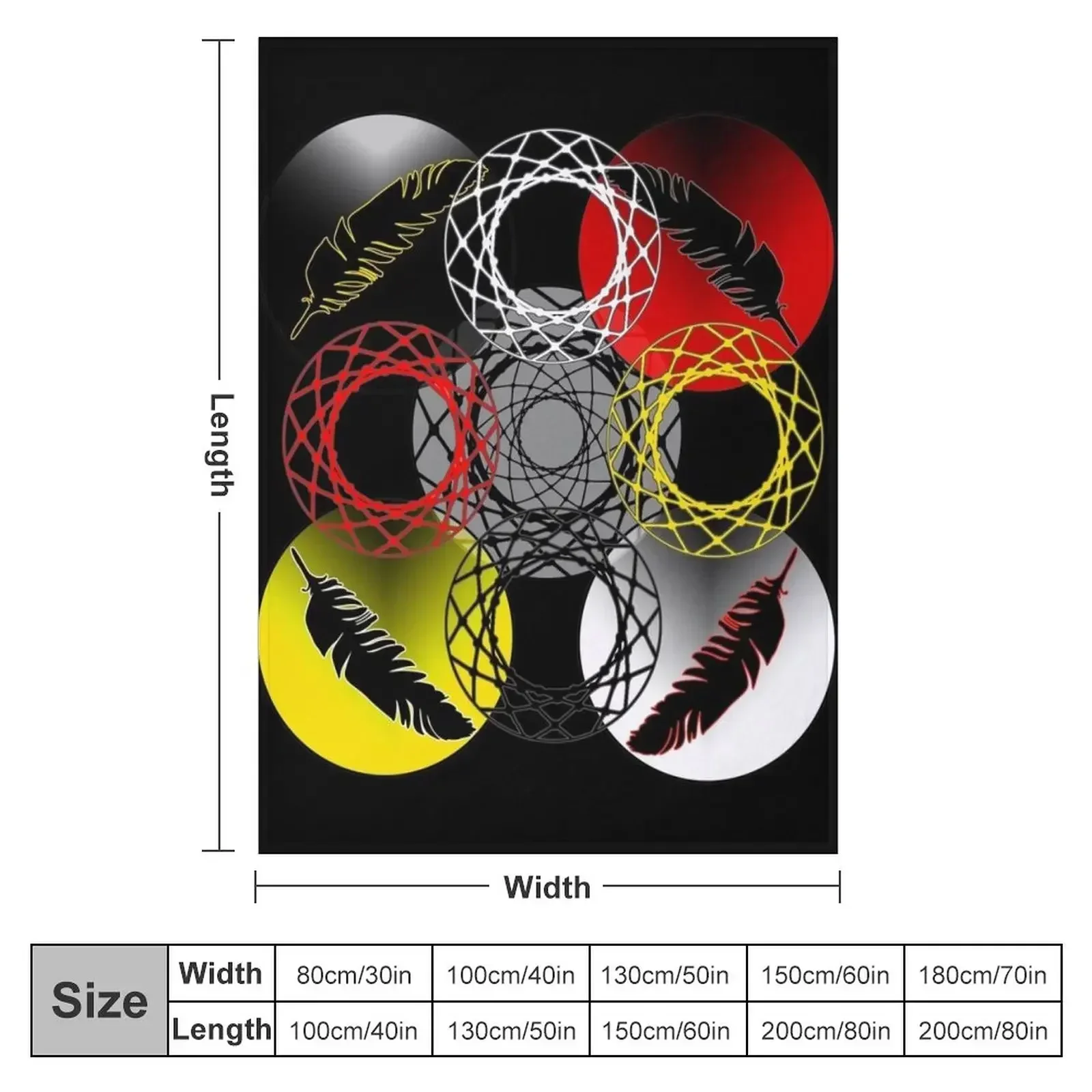 Medicine Wheel Throw Blanket couch cozy soft plush fuzzy picnic outdoor blanket