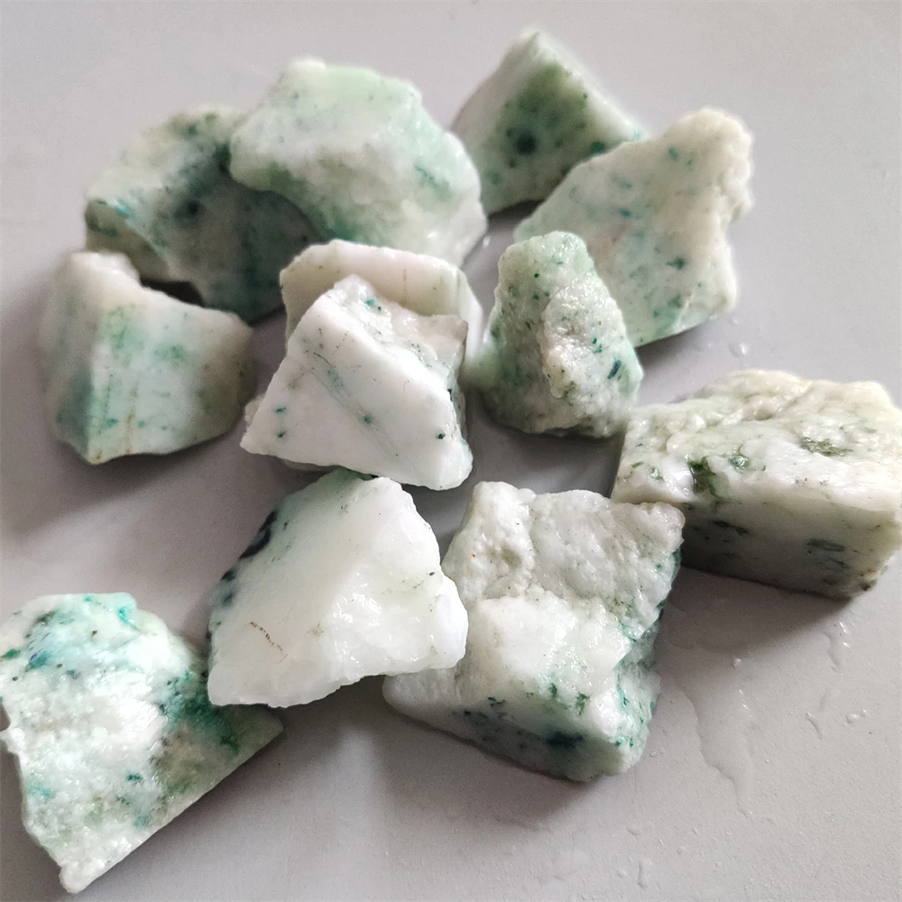 Natural Raw Phoenix Turquoise Rough Quartz Crystals Reiki Healing Energy Mineral Specimen Aquarium Home Decoration Stone