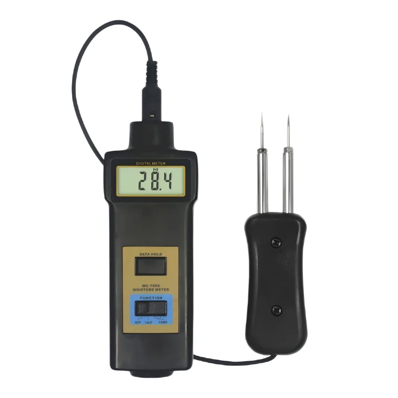 

MC-7806 Wood Moisture Meter High Precision Portable Device for Measuring Moisture Content in Wood