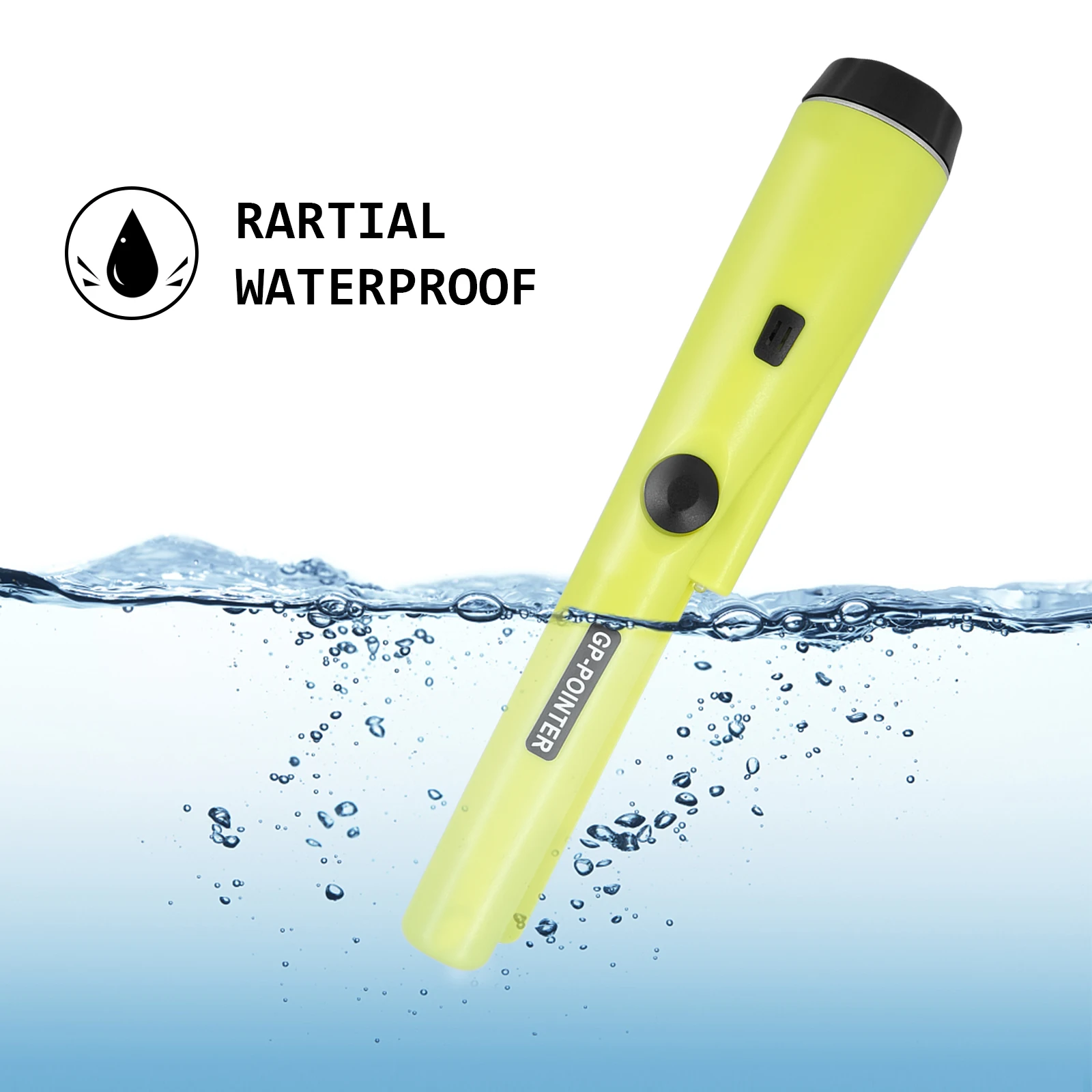 Detector de Metales profesional, puntero preciso, resistente al agua, varilla de posicionamiento, puntero GP, Detector de metales para monedas de oro y Metal