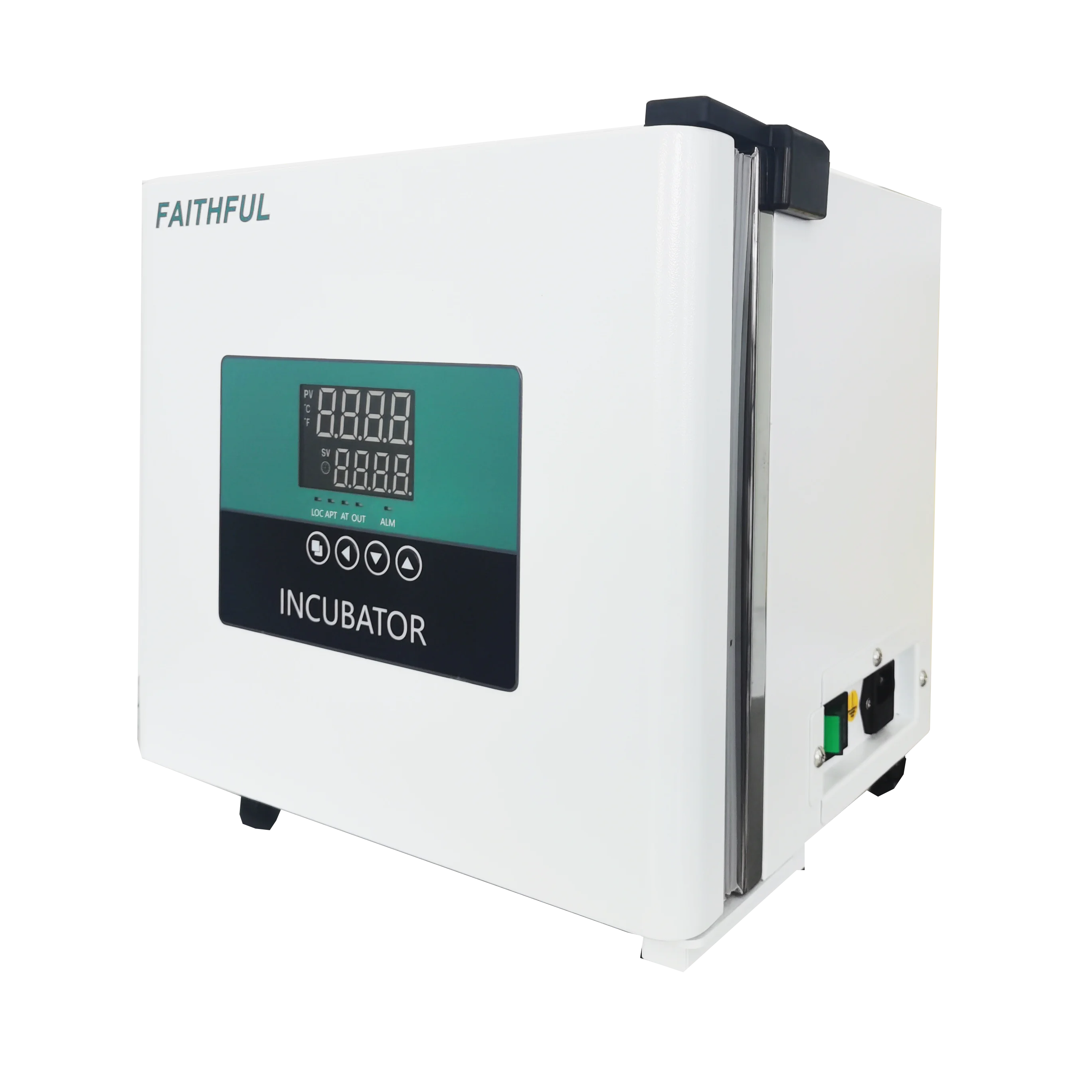 ตู้อบน้ำในห้องปฏิบัติการความจุ12.8L ความร้อนลวดความร้อนกระจกภายในสแตนเลสเหมาะสำหรับห้องแล็บ