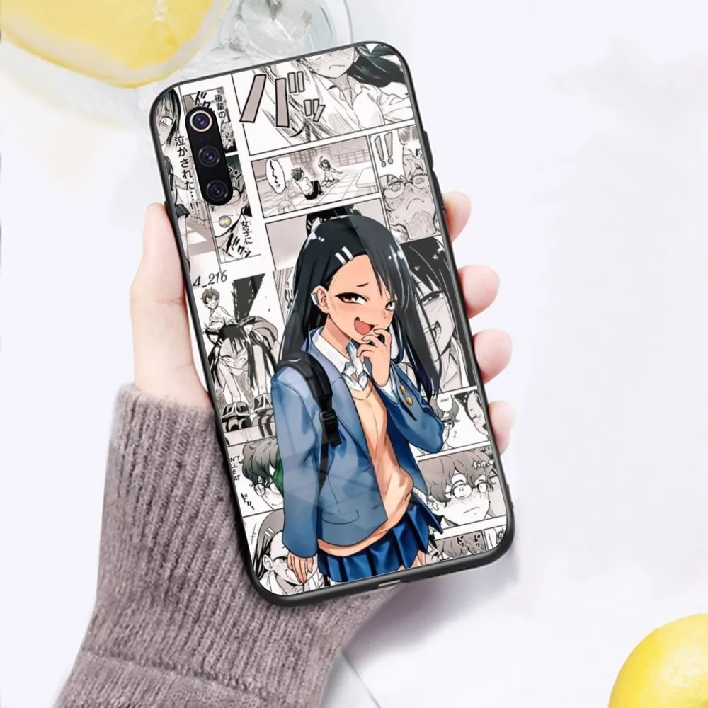 Anime Hayase Nagatoro Cell Phone Case for Xiaomi 13 12 11T 10 9 Lite Redmi Note 12 11 10 10S Pro 9 9A 8 PC Glass Cover Funda