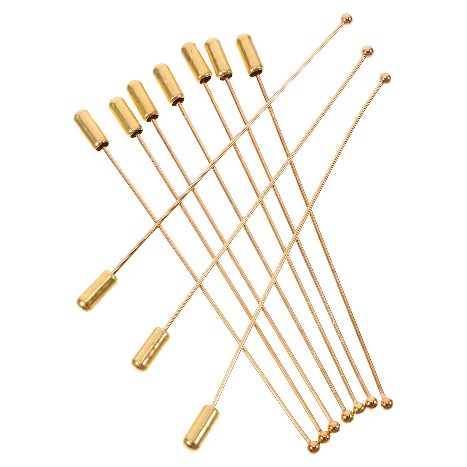 

10 Pcs Straight Stick Corsage Hat Broach Needle Needle Craft Jewelry Brooch Pin Stick Brooch Pins Jewelry Lapel Pin Gift