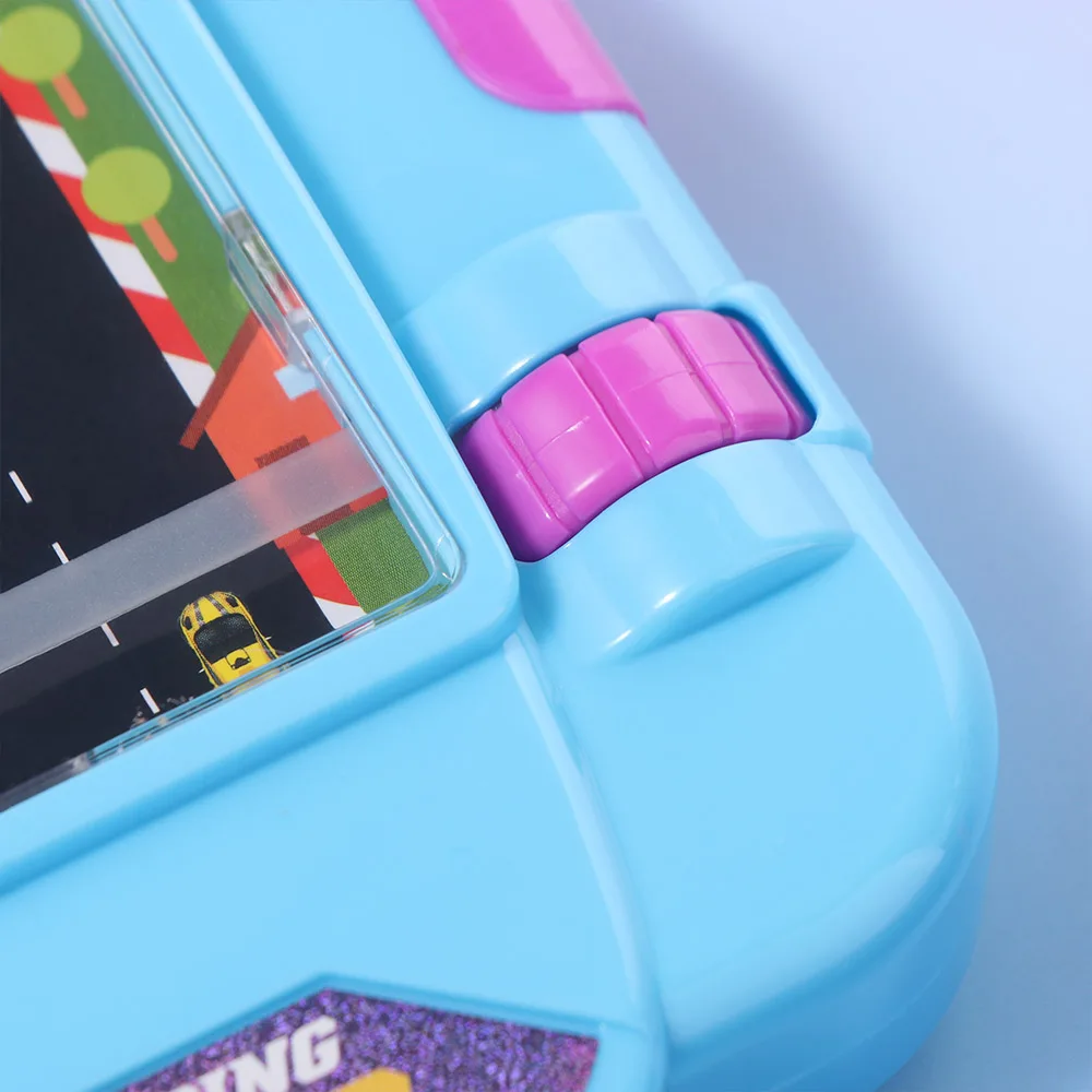 Große Bildschirm Racing Auto Spiel Maschine Abenteuer Tragbare Simulieren Fahren Auto Sicher Kreative Palm Spiel Spielzeug Kinder