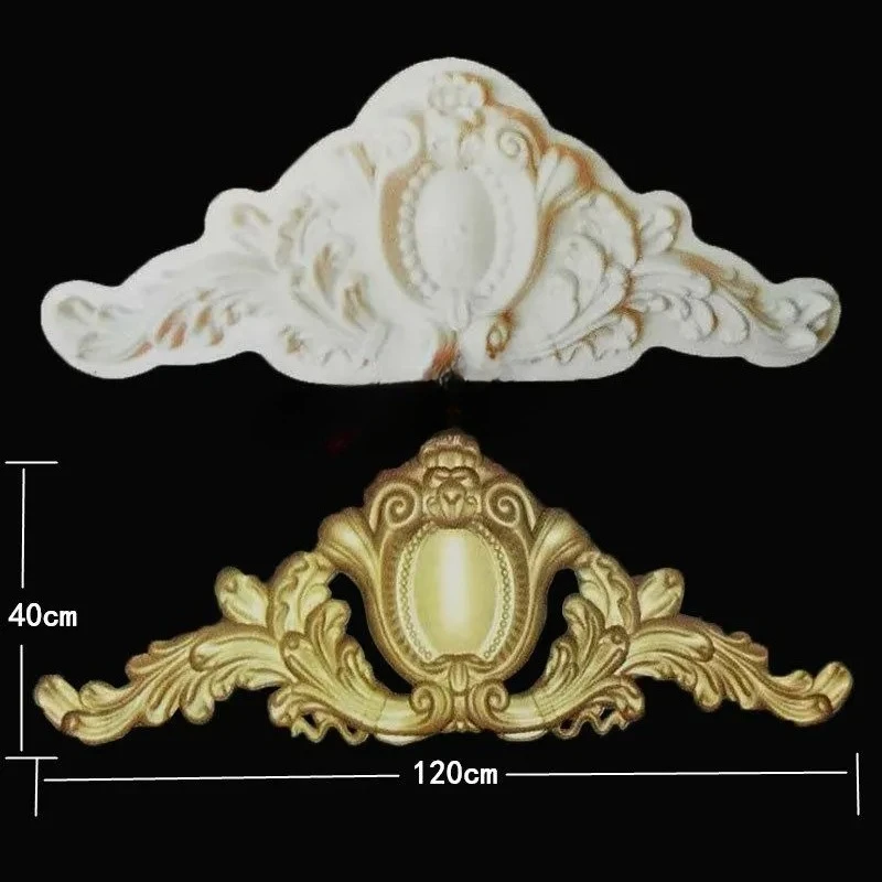Exterior wall mountain flower mold European-style villa wall flower abrasive tool cast-in-place cement