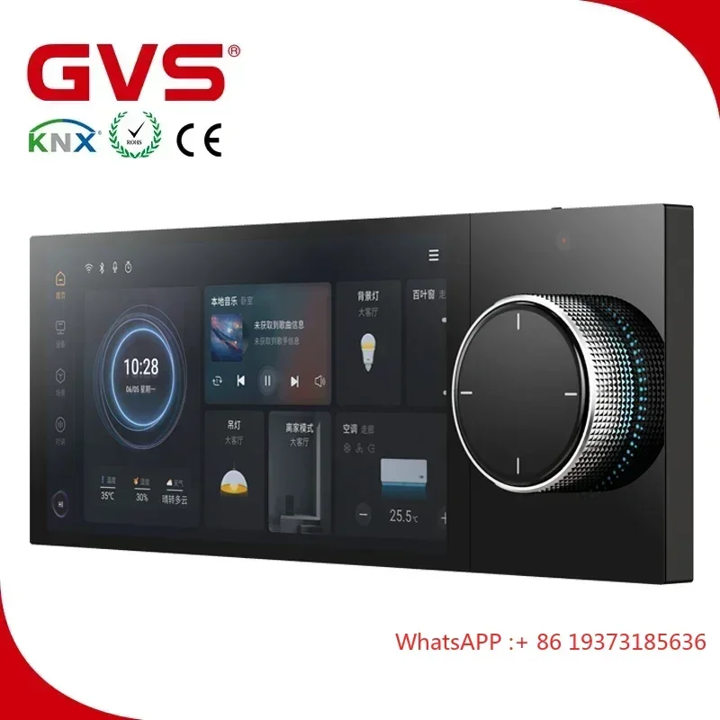 NEW Release GVS KNX/EIB K-BUS Smart Home Automation System 7 INCH Touch Screen SIP Video Intercom KNX Smart Touch S7 Smart Home